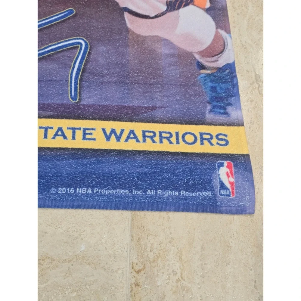 Stephen Curry #30 Golden State Warriors 30x60 NBA Bath Pool Beach Towel
